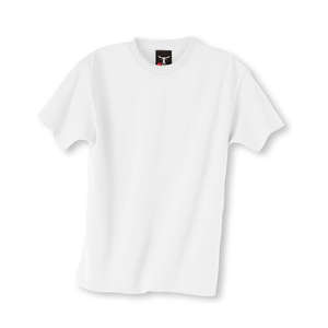 Hanes Youth Beefy-T - White/Neutral White