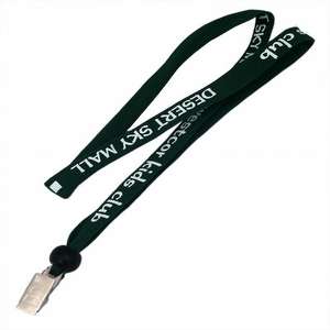 Custom Promotional Bulldog Clip Lanyard - 5/8"