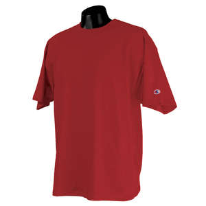 Champion Heritage Jersey Tee - Dark/Color Scarlet