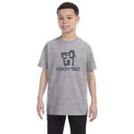 Business Youth T-Shirts - Gildan Youth Heavyweight Cotton Tee - Light/Heather