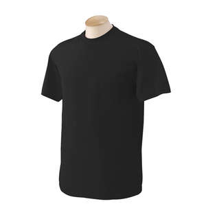 Gildan Heavyweight Cotton Tee - Dark/Color Black