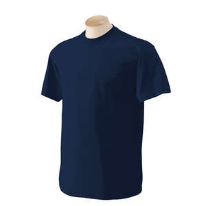 Gildan Heavyweight Cotton Tee - Dark/Color Blue, Navy