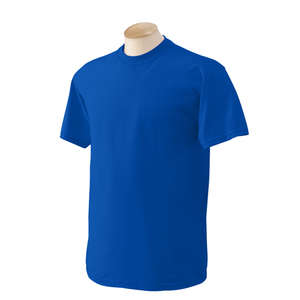 Gildan Heavyweight Cotton Tee - Dark/Color Blue, Royal