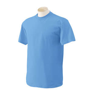 Gildan Heavyweight Cotton Tee - Dark/Color Blue, Carolina