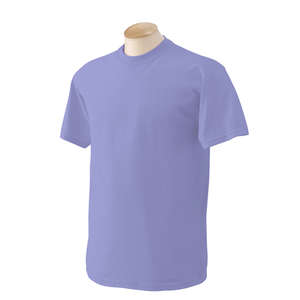 Gildan Heavyweight Cotton Tee - Dark/Color Violet