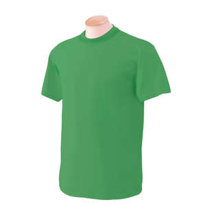 Gildan Heavyweight Cotton Tee - Dark/Color Green, Irish