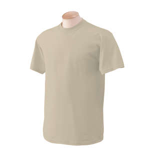 Gildan Heavyweight Cotton Tee - Dark/Color Sand