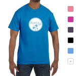 Personalized Promotional Products - Gildan Heavyweight Cotton Tee - Dark/Color