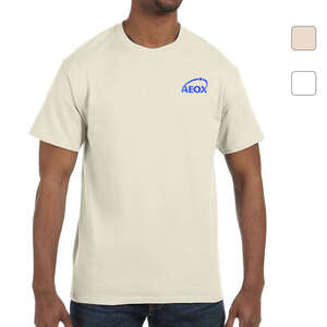 Gildan Heavyweight Cotton Tee - White/Neutral