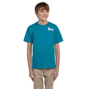 Custom Promotional Jerzees Youth Heavyweight Tee - Dark/Color