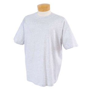 Jerzees Youth Heavyweight Tee - Light/Heather Gray, Birch