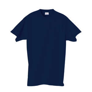 Hanes Heavyweight 100% Cotton Tee - Dark/Color Blue, Deep Navy