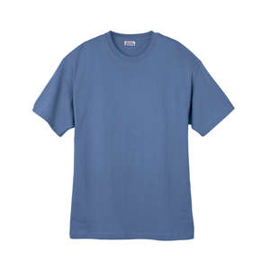 Hanes Heavyweight 100% Cotton Tee - Dark/Color Blue, Denim