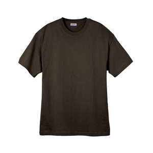 Hanes Heavyweight 100% Cotton Tee - Dark/Color Chocolate, Dark