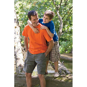 Fruit of the Loom Heavy Cotton 100% Cotton Tee - Dark/Color