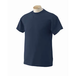 Fruit of the Loom Heavy Cotton 100% Cotton Tee - Dark/Color Blue, Navy