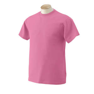 Fruit of the Loom Heavy Cotton 100% Cotton Tee - Dark/Color Purple, Azalea