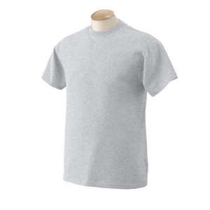 Fruit of the Loom Heavy Cotton 100% Cotton Tee - Light/Heather Gray, Ash