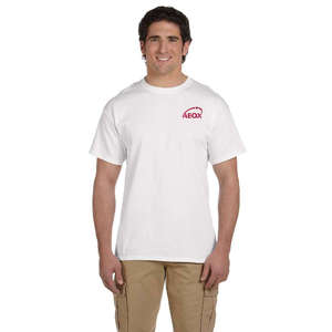 Custom Promotional Fruit of the Loom Heavy Cotton 100% Cotton Tee - White/Neutral