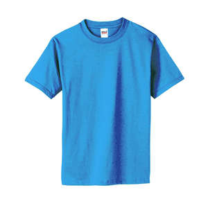 Anvil Youth 5.6 Oz. Cotton Tee - Dark/Color Blue, Carolina