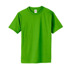 Anvil Youth 5.6 Oz. Cotton Tee - Dark/Color Green, Apple