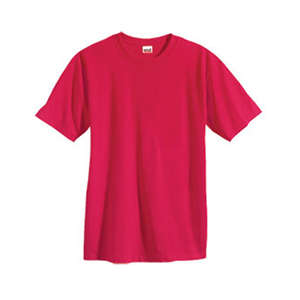 Anvil Youth 5.6 Oz. Cotton Tee - Dark/Color Red
