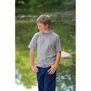 Anvil Youth 5.6 Oz. Cotton Tee - Light/Heather
