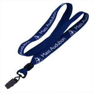 Custom Promotional Bulldog Clip Lanyard - 3/4"