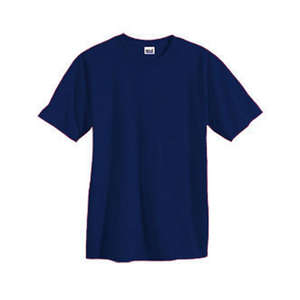 Anvil 5.6 Oz. Cotton Tee - Dark/Color Blue, Navy