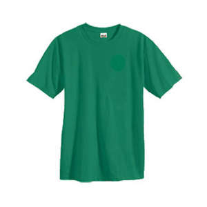 Anvil 5.6 Oz. Cotton Tee - Dark/Color Green, Kelly