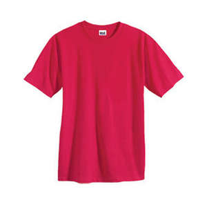 Anvil 5.6 Oz. Cotton Tee - Dark/Color Red