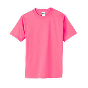 Anvil 5.6 Oz. Cotton Tee - Dark/Color Pink, Hot