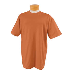 Jerzees Youth Heavyweight 50/50 Tee - Dark/Color Orange, Texas