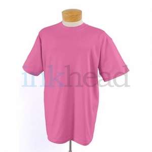 Jerzees Youth Heavyweight 50/50 Tee - Dark/Color Purple, Azalea