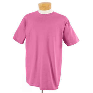 Jerzees Heavyweight 50/50 Tee - Dark/Color Purple, Azalea