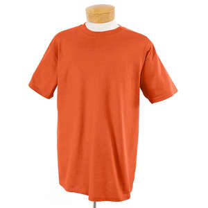 Jerzees Heavyweight 50/50 Tee - Dark/Color Orange, Burnt