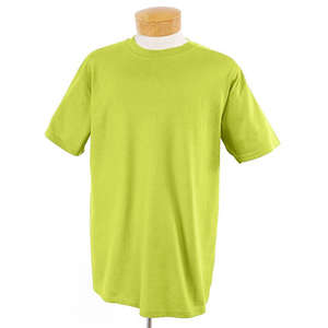Jerzees Heavyweight 50/50 Tee - Dark/Color Green, Safety