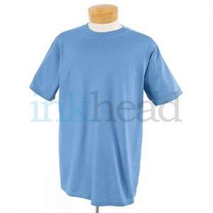 Jerzees Heavyweight 50/50 Tee - Dark/Color Blue, Light