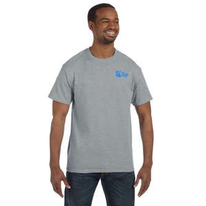 Custom Promotional Jerzees Heavyweight 50/50 Tee - Light/Heather