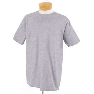 Jerzees Heavyweight 50/50 Tee - Light/Heather Gray, Oxford