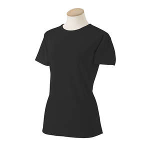 Jerzees Womens Heavyweight 50/50 Tee - Dark/Color Black