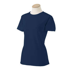 Jerzees Womens Heavyweight 50/50 Tee - Dark/Color Blue, Navy