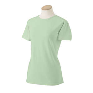 Jerzees Womens Heavyweight 50/50 Tee - Dark/Color Blue, Seafoam