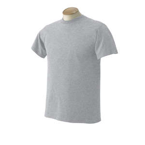 Custom Promotional Fruit of the Loom 50/50 Crew Neck Tee - Light/Heather
