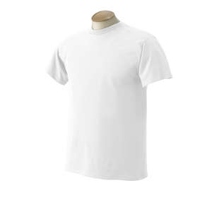 Fruit of the Loom 50/50 Crew Neck Tee - White/Neutral White