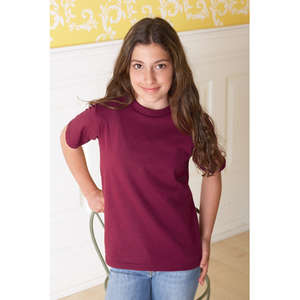 Fruit of the Loom Youth 50/50 Crew Neck Tee - Dark/Color