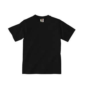 Fruit of the Loom Youth 50/50 Crew Neck Tee - Dark/Color Black