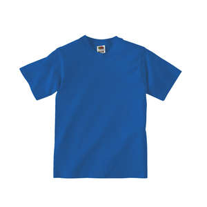 Fruit of the Loom Youth 50/50 Crew Neck Tee - Dark/Color Blue, Royal