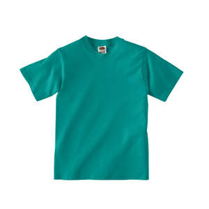 Fruit of the Loom Youth 50/50 Crew Neck Tee - Dark/Color Jade