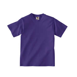 Fruit of the Loom Youth 50/50 Crew Neck Tee - Dark/Color Purple